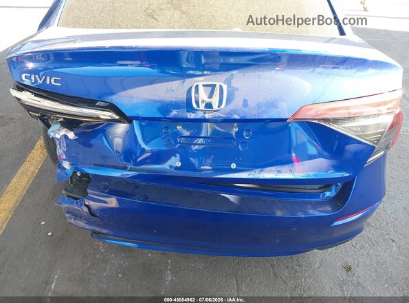 2HGFE2F21RH549166 2024 HONDA CIVIC Blue 