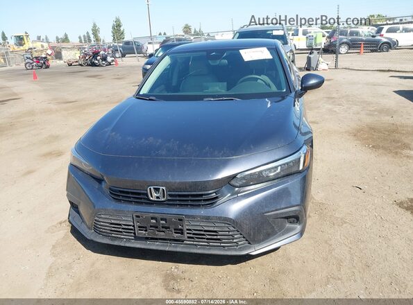 2HGFE2F21RH595161 2024 HONDA CIVIC Navy Instrument cluster view