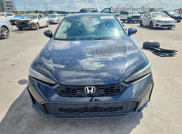 2HGFE2F21SH554616 2025 HONDA CIVIC Black წინა ხედი
