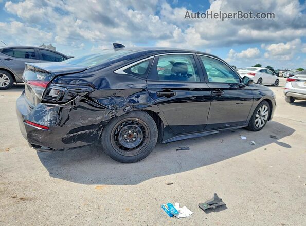 2HGFE2F21SH554616 2025 HONDA CIVIC Black უკანა მარჯვენა