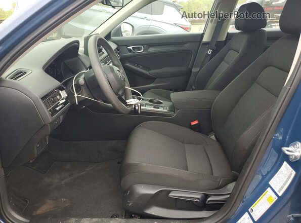 2HGFE2F21TH544525 2026 HONDA CIVIC Синий Вид салона спереди