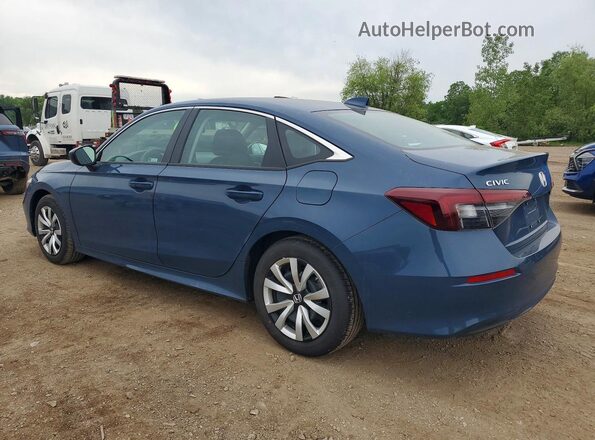 2HGFE2F21TH544525 2026 HONDA CIVIC Синий Задняя левая четверть