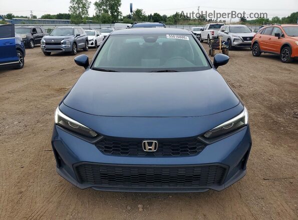 2HGFE2F21TH544525 2026 HONDA CIVIC Синий Вид спереди