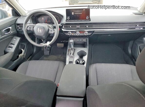 2HGFE2F21TH544525 2026 HONDA CIVIC Синий Вид панели приборов