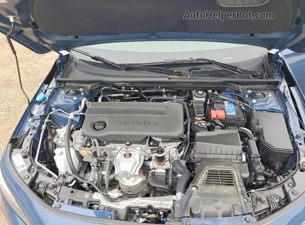 2HGFE2F21TH544525 2026 HONDA CIVIC Синий Вид задней части салона