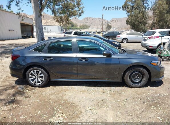2HGFE2F21TH595166 2026 HONDA CIVIC Gray Սալոնի հետևի տեսք