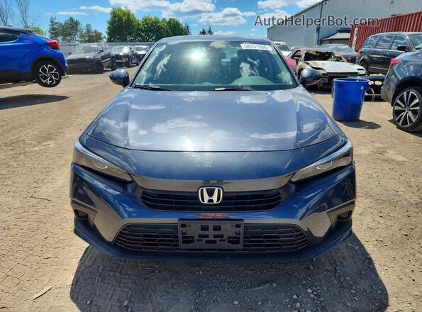 2HGFE2F22NH125098 2022 HONDA CIVIC Серый Вид спереди