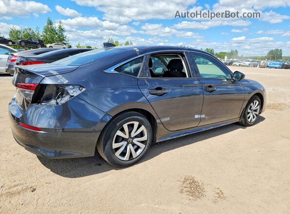 2HGFE2F22NH125098 2022 HONDA CIVIC Серый Задняя правая четверть