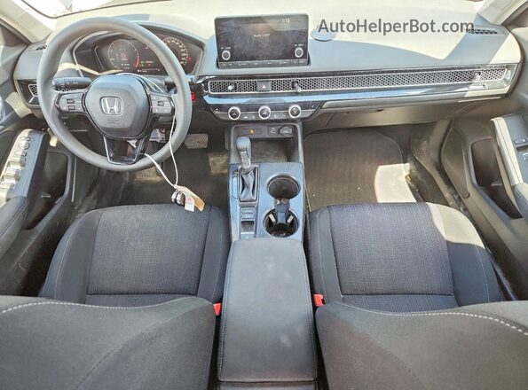 2HGFE2F22NH125098 2022 HONDA CIVIC Серый Вид панели приборов