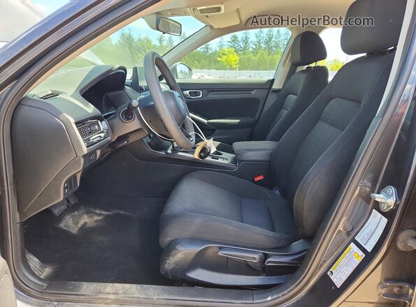 2HGFE2F22NH125098 2022 HONDA CIVIC Серый Вид салона спереди