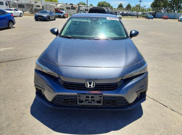2HGFE2F22NH509480 2022 HONDA CIVIC Charcoal Widok z przodu