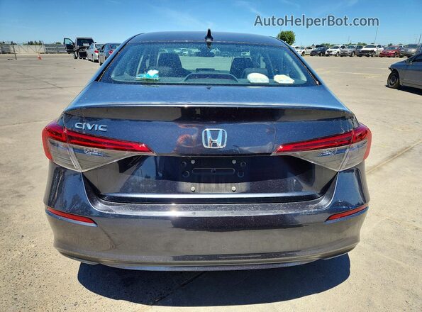 2HGFE2F22NH509480 2022 HONDA CIVIC Charcoal Widok z tyłu
