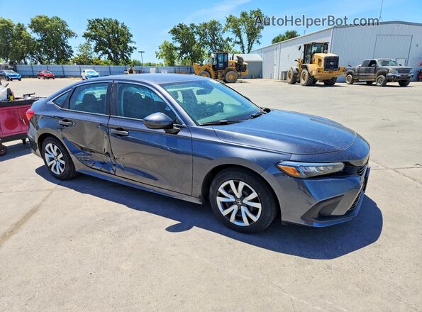 2HGFE2F22NH509480 2022 HONDA CIVIC Charcoal Przód prawy
