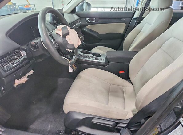 2HGFE2F22NH511584 2022 HONDA CIVIC Gray Front interior view