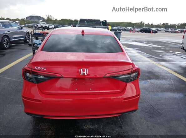 2HGFE2F22NH532340 2022 HONDA CIVIC Red 
