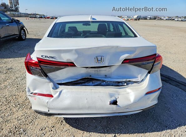 2HGFE2F22NH545542 2022 HONDA CIVIC Белый Вид сзади
