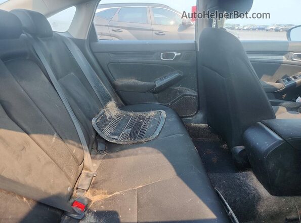 2HGFE2F22RH110039 2024 HONDA CIVIC Black უკანა სავარძლების ხედი