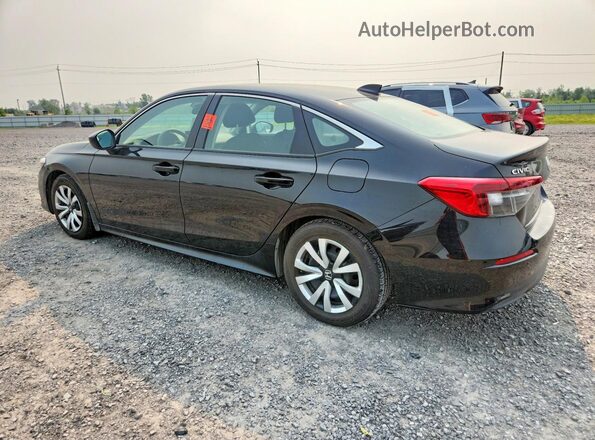 2HGFE2F22RH110039 2024 HONDA CIVIC Black უკანა მარცხენა