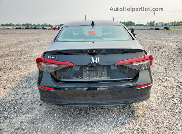 2HGFE2F22RH110039 2024 HONDA CIVIC Black უკანა ხედი
