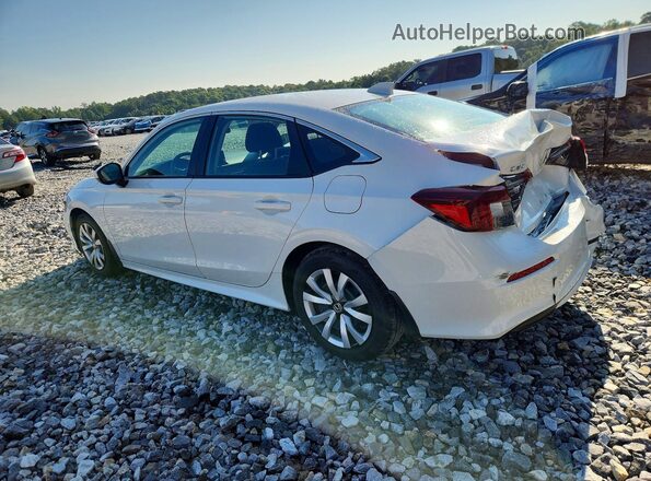 2HGFE2F22SH519082 2025 HONDA CIVIC White Rear left