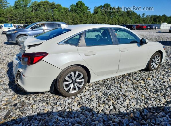 2HGFE2F22SH519082 2025 HONDA CIVIC White Rear right