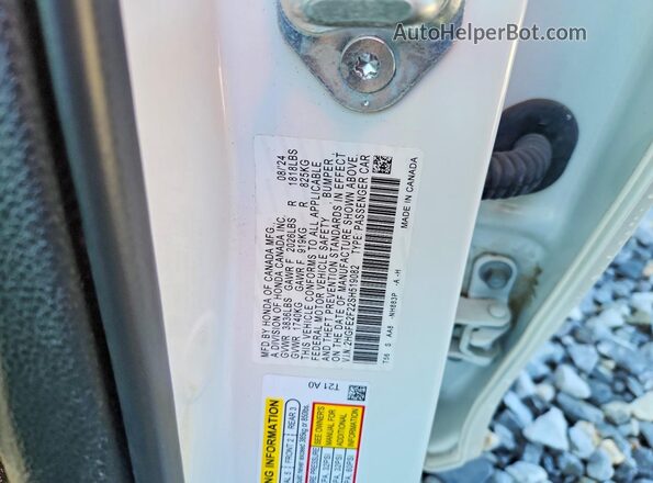 2HGFE2F22SH519082 2025 HONDA CIVIC White Engine compartment view