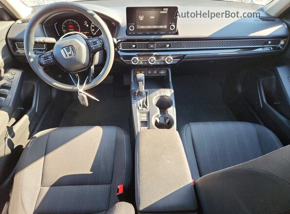 2HGFE2F22SH519082 2025 HONDA CIVIC White Dashboard view