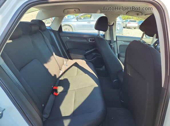 2HGFE2F22SH519082 2025 HONDA CIVIC White Rear seats view