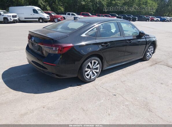 2HGFE2F22SH600597 2025 HONDA CIVIC Black Հետևի աջ