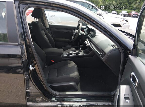 2HGFE2F22SH600597 2025 HONDA CIVIC Black Սալոնի դիմացի տեսք