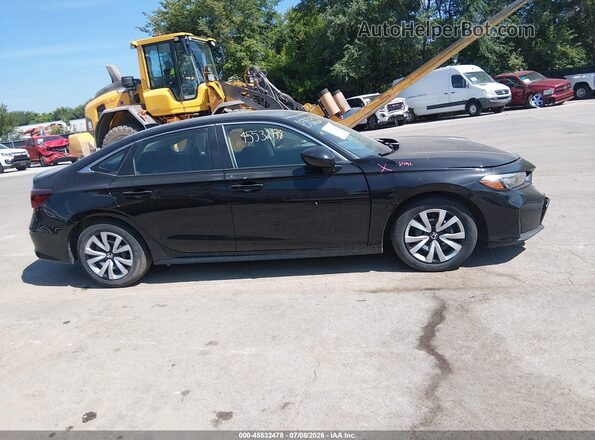 2HGFE2F22SH600597 2025 HONDA CIVIC Black Սալոնի 360 աստիճան տեսք