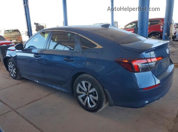 2HGFE2F22TH540788 2026 HONDA CIVIC Blue Հետևի ձախ