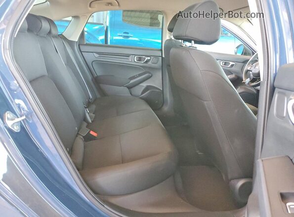 2HGFE2F22TH540788 2026 HONDA CIVIC Blue Հետևի նստատեղերի տեսք
