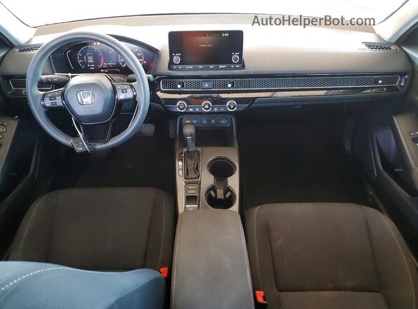 2HGFE2F22TH540788 2026 HONDA CIVIC Blue Առջևի վահանակի տեսք