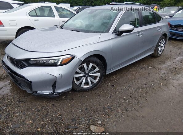 2HGFE2F22TH553251 2026 HONDA CIVIC Серебряный Передняя левая четверть
