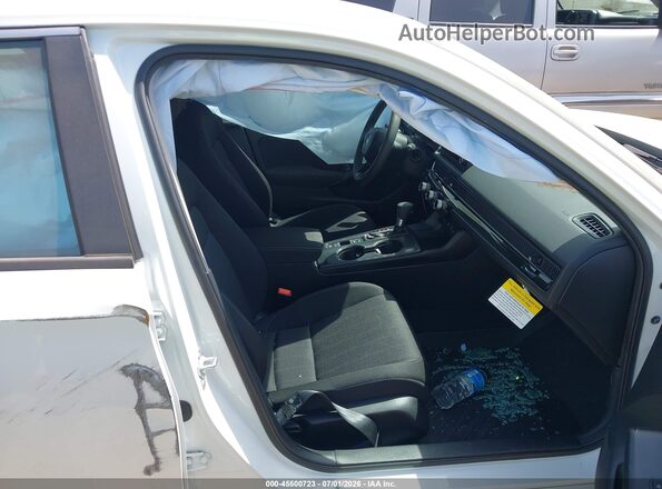 2HGFE2F22TH558689 2026 HONDA CIVIC White Widok wnętrza z przodu