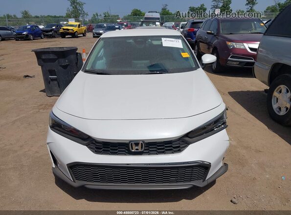 2HGFE2F22TH558689 2026 HONDA CIVIC White Widok wnętrza z tyłu