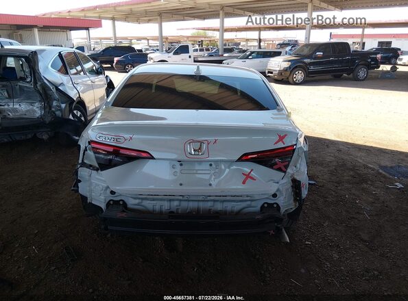 2HGFE2F23NH513148 2022 HONDA CIVIC Белый Вид спереди