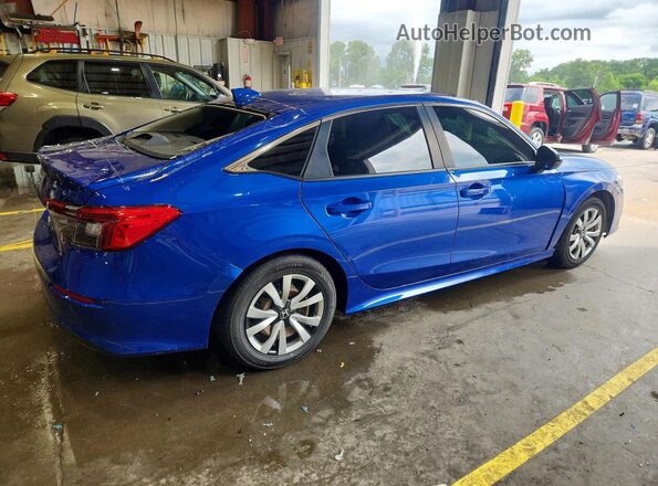 2HGFE2F23NH532251 2022 HONDA CIVIC Blue Trasero derecho