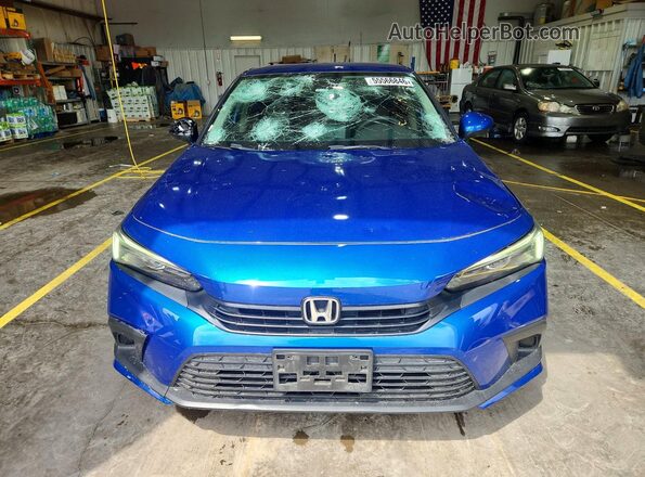 2HGFE2F23NH532251 2022 HONDA CIVIC Blue Vista frontal