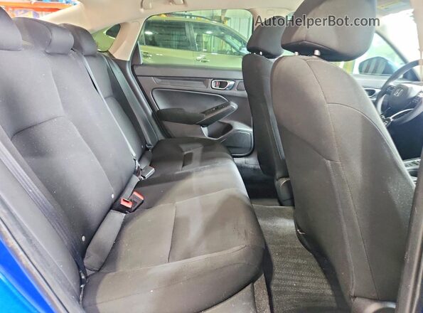 2HGFE2F23NH532251 2022 HONDA CIVIC Blue Vista de los asientos traseros