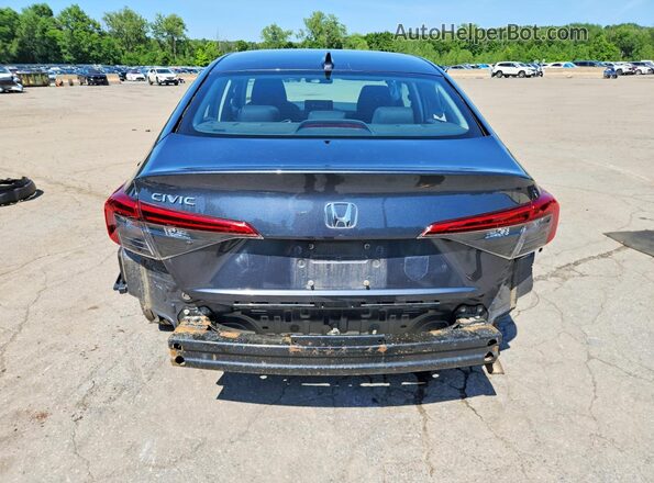 2HGFE2F23PH560568 2023 HONDA CIVIC Charcoal უკანა ხედი