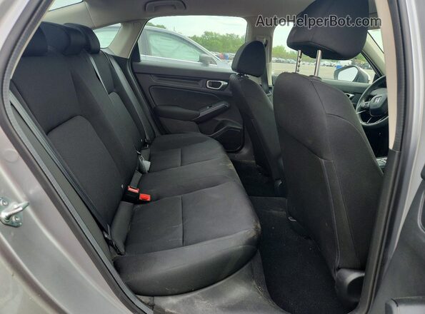 2HGFE2F23PH569304 2023 HONDA CIVIC Silver Widok tylnych siedzeń