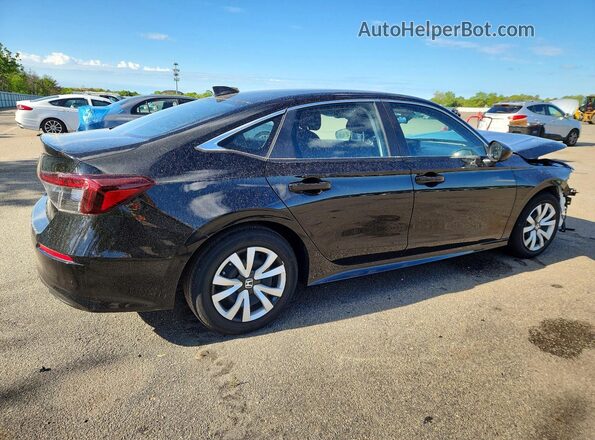 2HGFE2F23SH537378 2025 HONDA CIVIC Black Հետևի աջ