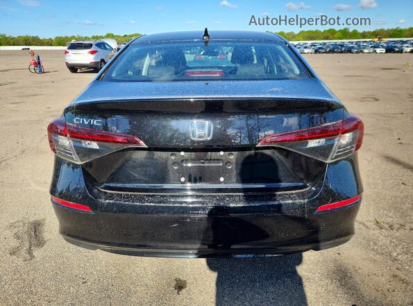2HGFE2F23SH537378 2025 HONDA CIVIC Black Հետևի տեսք