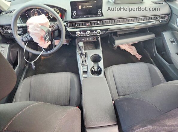 2HGFE2F23TH512286 2026 HONDA CIVIC Blue Dashboard view