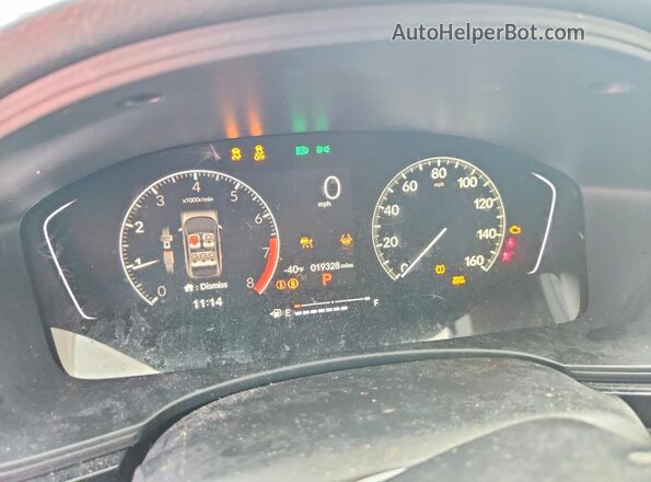 2HGFE2F23TH512286 2026 HONDA CIVIC Blue Instrument cluster view