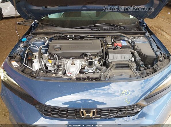 2HGFE2F23TH533431 2026 HONDA CIVIC Синий Вид сзади