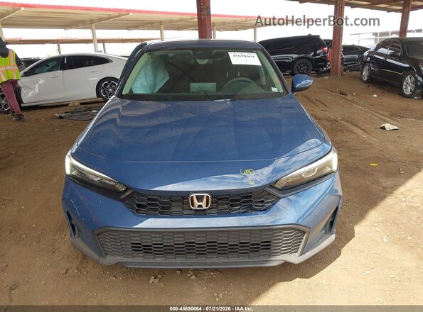 2HGFE2F23TH533431 2026 HONDA CIVIC Синий Вид щитка приборов