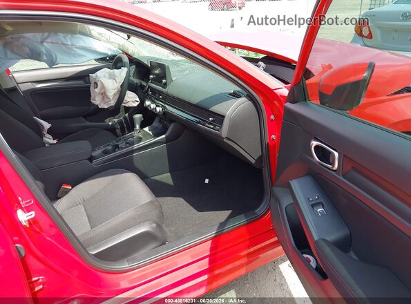 2HGFE2F23TH585884 2026 HONDA CIVIC Красный Вид салона спереди